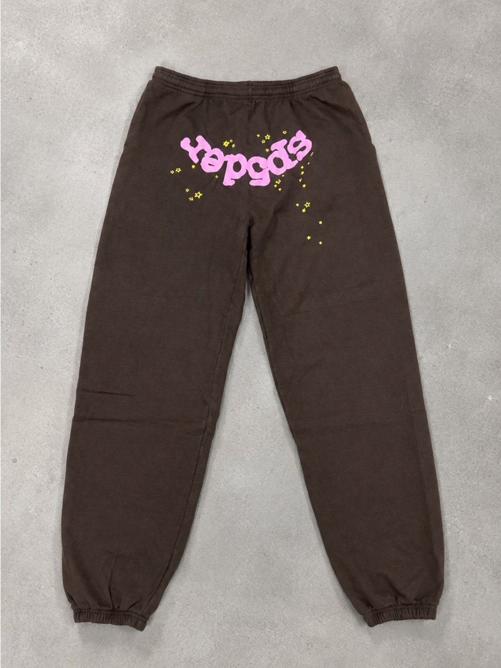 Brown Sp5der Sweats